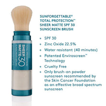 Load image into Gallery viewer, Sunforgettable® Total Protection™ Sheer Matte SPF 30 Sunscreen Brush
