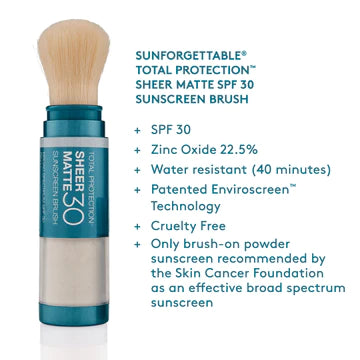 Sunforgettable® Total Protection™ Sheer Matte SPF 30 Sunscreen Brush